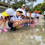 海沿いでも遊びました。