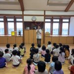 さすまたや護身スプレーについて学びました。