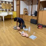 主にプールでの水難事故を想定して教えて頂きました。