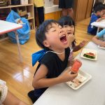 たくさん食べて大満足でした。今後、海水浴やクルージングも予定しています。楽しみにしている子ども達でした。