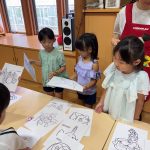 絵合わせゲームをするので、好きな絵を選びました。