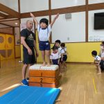 みんなが楽しみにしていた体操教室の日です。こあら組です。
