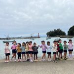 完成したお椀を使って、そば打ちや茶道の体験をします。楽しみで待ちきれない様子の子ども達でした。