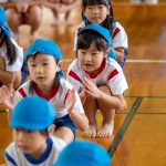 体操「元気いちバンバン」です。曲名の通り、元気に踊れました。