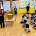 普段目にしている歩行者信号について、交通ルールの再確認を行いました。