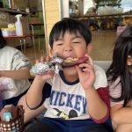 春に苗植えを行ってから、収穫、焼いもと、１年を通して食に触れる体験ができました。