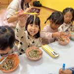 自分達で１から作ったそばは格別でした。