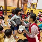 ４月に行った行事について答えました。