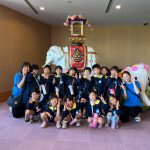 きりん組です。花まつりはお釈迦様のご誕生を祝うおまつりです。行事を通して歴史を学ぶ貴重な機会になりました。