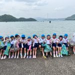園から離れたところのごみも広い、地域を綺麗にすることができました。