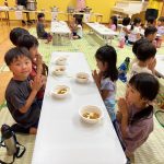 待ちに待った夕食の時間です。
