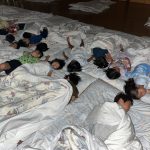 夜はぐっすり眠っていました。