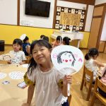 思い出がたくさん詰まったうちわになりました。