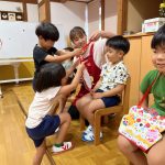 大好きなお友だちからお誕生カードをプレゼントしてもらいました。