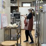 給食室から出火したので、調理員が初期消火をしました。