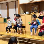 名前と何歳になったかを上手に言う事ができました。