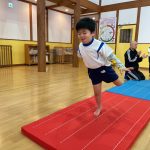 こあら組です。けんけんぱの練習をしました。