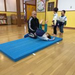 前回りも上手にできるようになりました。