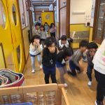 指示を聞いて、慌てずに避難しました。