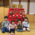 2月生まれのお友達です。お誕生日おめでとう!