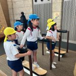 両園のきりん組は最後の交流になるので、思いっきり遊びました。