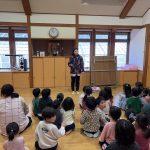 訓練の反省と、火災の際の避難方法について再確認しました。