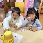 「美味しい」や「どうやって作ったん？」など、きりん組のお兄さん・お姉さんに喜んでもらえました。