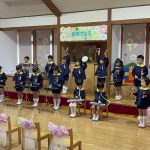 合奏「ドラえもん」です。難しい曲でしたが、みんなの気持ちが１つになった、素晴らしい合奏でした。